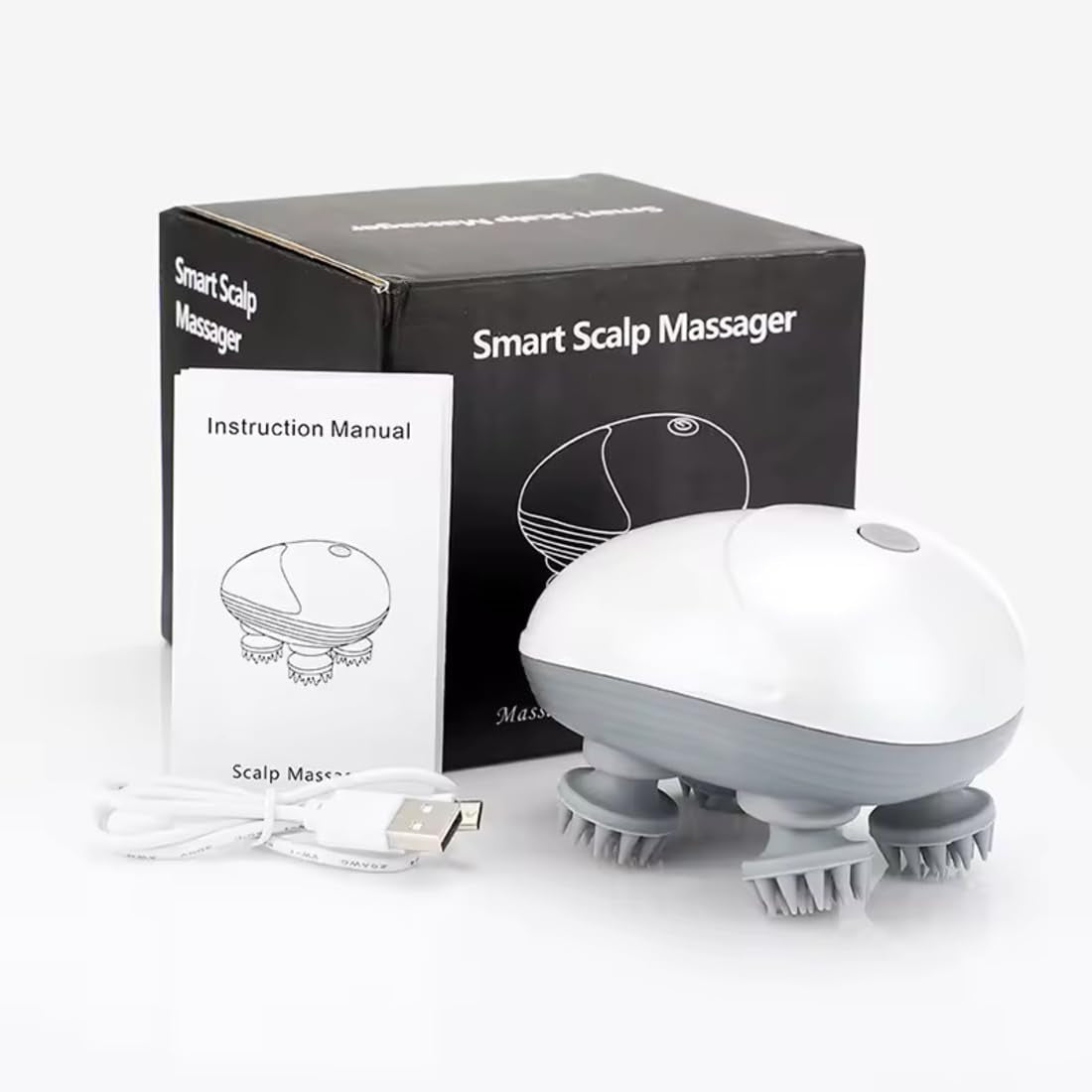 💆♀️ Rechargeable Waterproof Scalp Massager™ – Relax, Refresh & Rejuvenate | Revitalize Your Roots