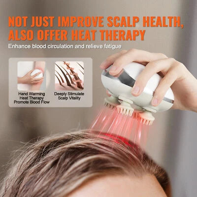 💆♀️ Rechargeable Waterproof Scalp Massager™ – Relax, Refresh & Rejuvenate | Revitalize Your Roots