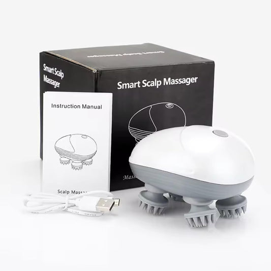 💆‍♀️ Rechargeable Waterproof Scalp Massager™ – Relax, Refresh & Rejuvenate | Revitalize Your Roots