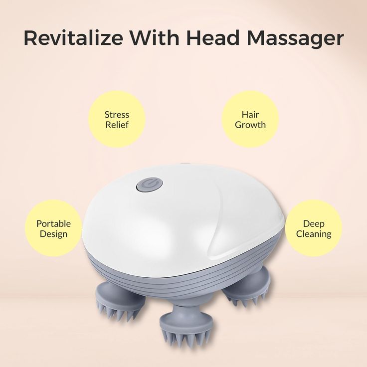 💆‍♀️ Rechargeable Waterproof Scalp Massager™ – Relax, Refresh & Rejuvenate | Revitalize Your Roots